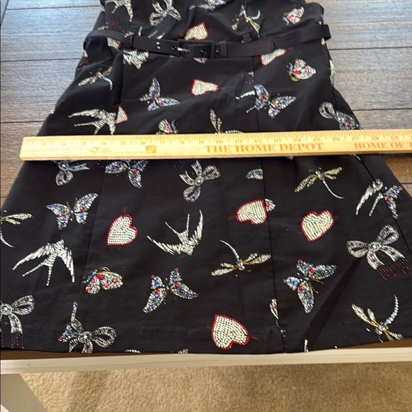 Anthropologie Black Mini Dress Elegant and Versatile Size 8 - Picture 8 of 16